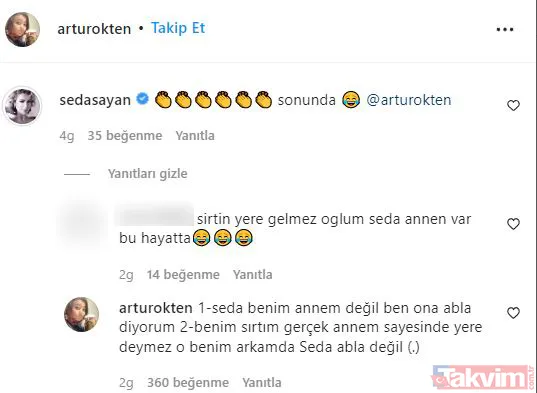 Çağlar Ökten’in biricik oğlu Artur’dan ‘Seda Sayan’ açıklaması! O yorumu affetmedi sosyal medya ikiye bölündü “Seda benim annem değil” - 10