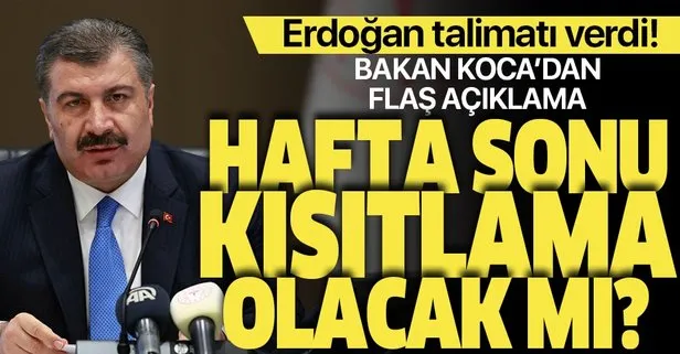 Son dakika: Sağlık Bakanı Fahrettin Koca’dan LGS ve YKS tedbiri açıklaması: Başkan Erdoğan sınırlı sokağa çıkma yasağı talimatı verdi