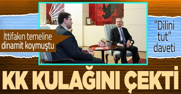 Kemal Kılıçdaroğlu, ittifakın temeline dinamit koyan Gültekin Uysal ile görüştü