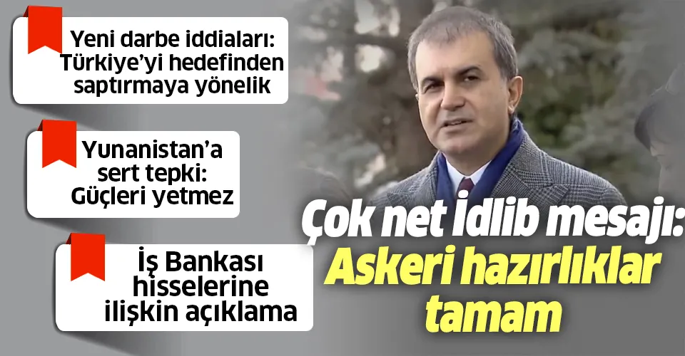 Son dakika: AK Parti Sözcüsü Ömer Çelik'ten Moskova görüşmelerinin ardından önemli açıklamalar