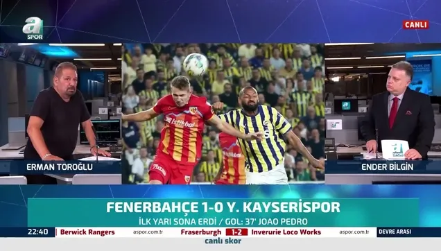 Erman Toroğlu Joao Pedro'yu övdü!
