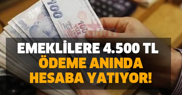 Emeklilere 4.500 TL nakit ödeme müjdesi geldi! Bu yıl pek çok kazanım var