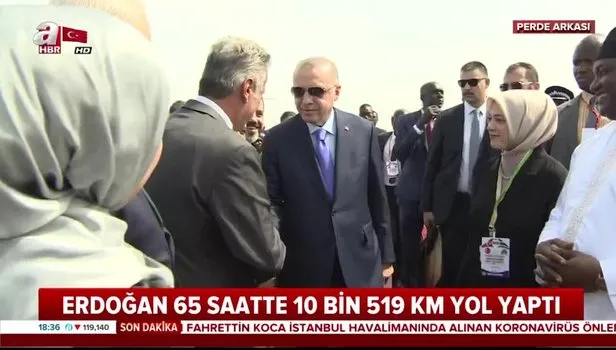 Afrika'yı en fazla ziyaret eden lider: Başkan Erdoğan