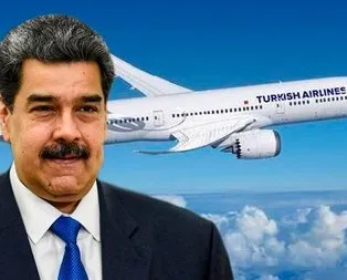 Nicolas Maduro THY ile uçtu