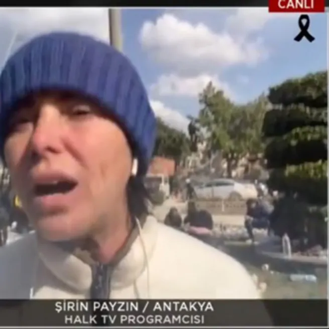 Şirin Payzından deprem bölgesinde provokasyon! Halk TV geri adım attı