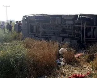 Minibüs devrildi: 3 kişi öldü