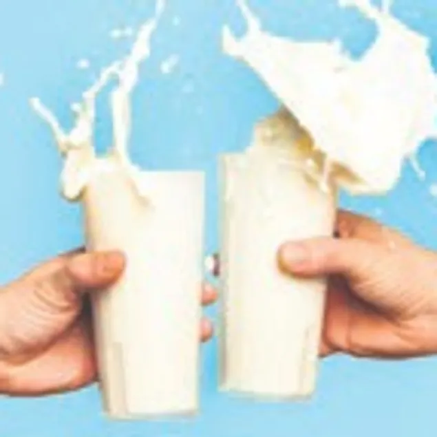 Sağlık için süt için