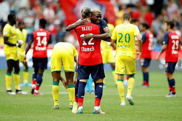 Yusuf Yazıcı Ligue 1'deki ilk maçına çıktı