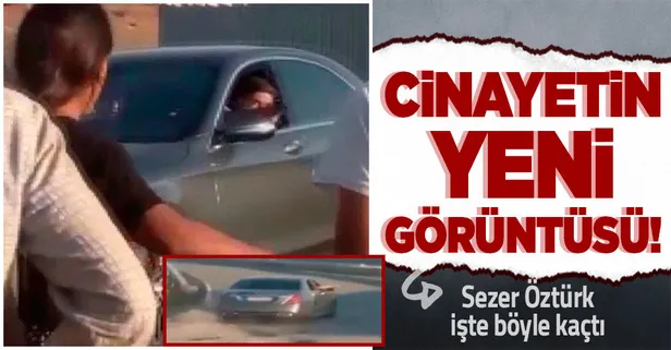 Eski futbolcu Sezer Öztürk'ün trafikte karıştığı cinayet olayında yeni görüntüler ortaya çıktı! "Abime nasıl kıydınız"