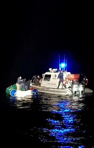Bodrum'da 16 kaçak göçmen yakalandı