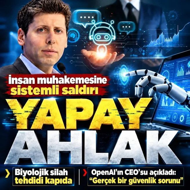 OpenAI’ın CEO’su Sam Altman’dan yapay zeka için çarpıcı uyarı! Gerçek bir güvenlik sorunu