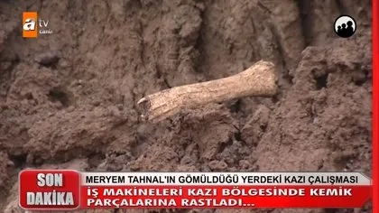 Müge Anlı canlı yayınında son dakika gelişmesi! Tuncer Ustael’in gösterdiği bölgede kemik bulundu! 7 Ocak