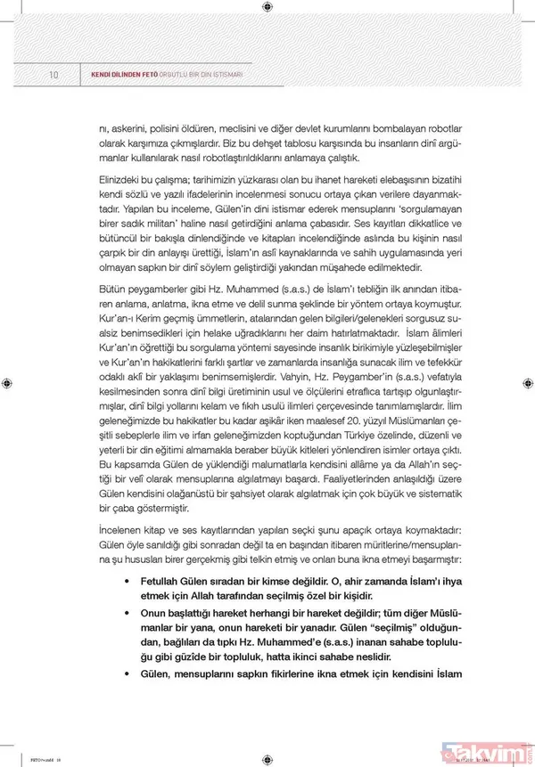 Mehmet Görmez Diyanet'in FETÖ raporunu açıkladı - 8