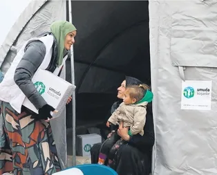 İdlibde çaresiz kalan insanlar için, yardım seferberliği başlatıldı