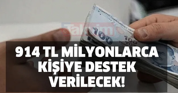 Bu parayı herkes alabilir! 914 TL milyonlarca kişiye destek verilecek! Kimler nasıl başvuru yapabilir?