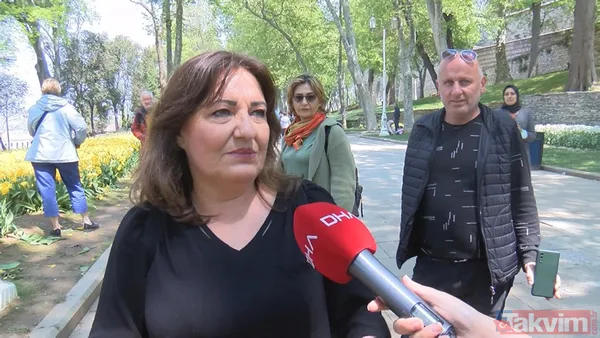 İstanbul Gülhane Parkı 10 katı ziyaretçi ağırladı! Laleler talan edildi - 28