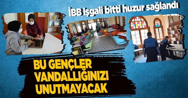CHP’nin TÜGVA Adalar İlçe Temsilciliği'ni işgali bitti gençler huzura kavuştu