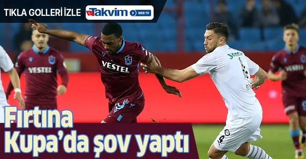 Trabzonspor 4-1 Altay | MAÇ SONUCU