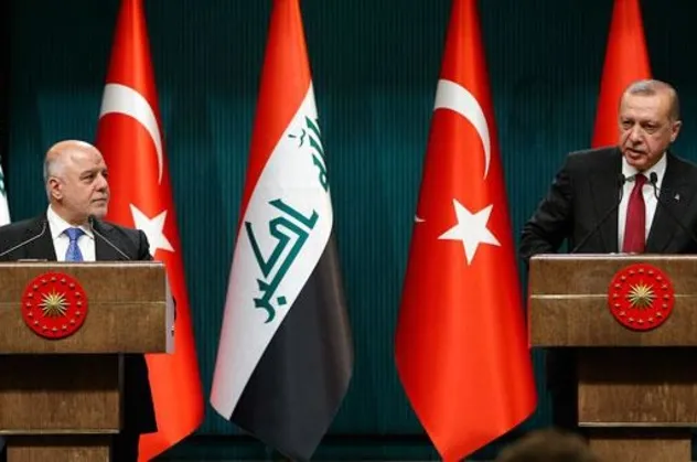 Son dakika: Cumhurbaşkanı Erdoğan ve Irak Başbakanı İbadi'den ortak basın toplantısı