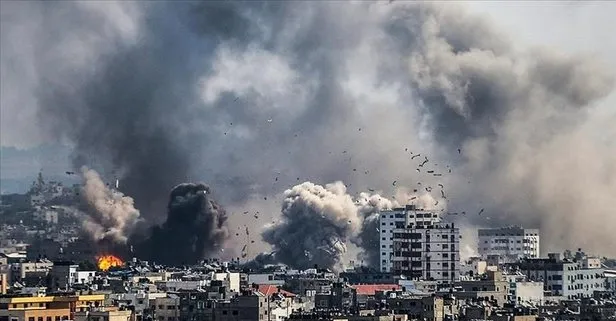 Gazze’de barbar war!  Katil İsrail 14 bin 128 Filistinli’yi katletti...