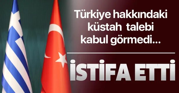 Yunanistan Savunma Bakanlığı'nda istifa