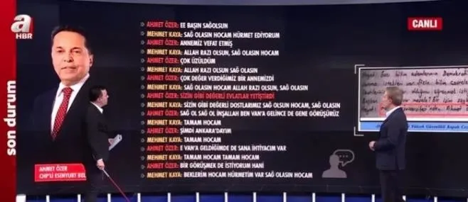 chpli-ahmet-ozerin-pkklilarla-baglantisi-ne-detaylar-a-haber-canli-yayininda-degerli-evlat-dedigi-bombaci-cikt-1730325509633.jpeg Ahmet Özer'in tutuklanmasının ardından detaylar A Haber ekranlarından aktarıldı. (AHABER/ EKRAN GÖRÜNTÜSÜ)