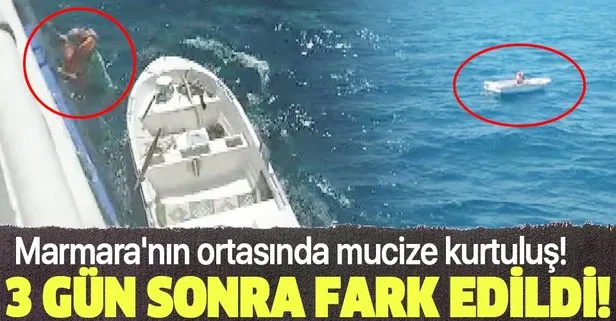 Marmara’nın ortasında mucize kurtuluş! İDO kaptanı tesadüfen fark etti