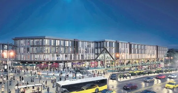 E5’e cepheli 186 dükkan satışa çıkıyor