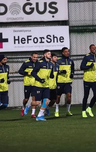 Önce idman sonra Belek