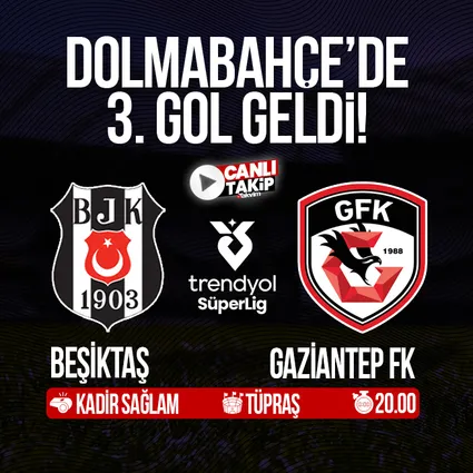 Beşiktaş - Gaziantep FK | CANLI