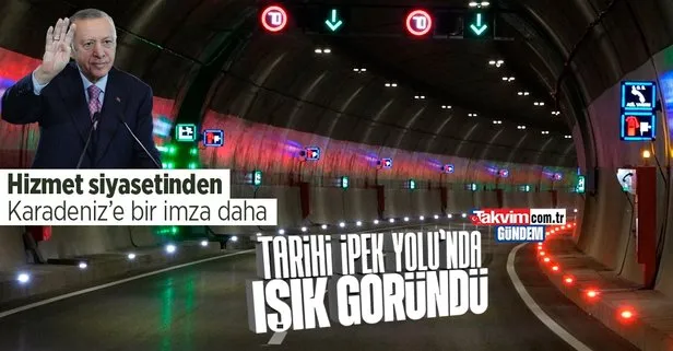 Zigana Tüneli açılışa hazırlanıyor! Işık göründü: Dünyada 3’üncü, Avrupa’nın en uzunu