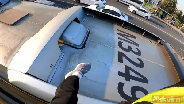 Tık uğruna metrobüs üzerinde Avrupa'dan Anadolu'ya geçti! Youtuber Yunus Emre Özer adli kontrolle serbest kaldı - 3