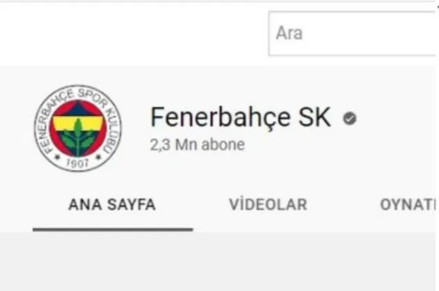 Fenerbahçe'nin YouTube hesabı çalındı! Ali Koç'a tepki