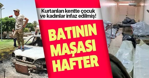 Kurtarılan kentte çocuk ve kadınlar infaz edilmiş!