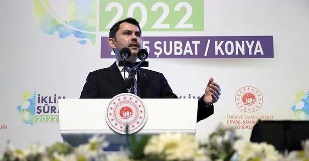 Çevre, Şehircilik ve İklim Değişikliği Bakanı Murat Kurum: İklim Kanunu Türkiye’nin önündeki 100 yılını şekillendirecek
