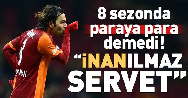 Selçuk İnan Galatasaray’dan 8 sezonda 20.2 milyon Euro garanti ücret aldı