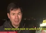Canlı yayında patlama sesleri! Kiev'de korku dolu anlar