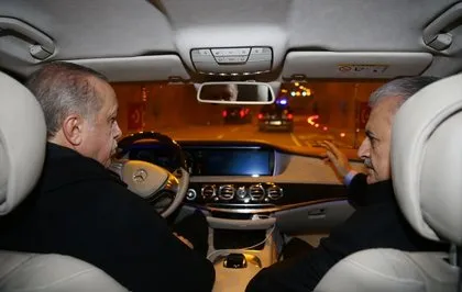 Erdoğan şoför koltuğuna geçti, Kasımpaşa Tüneli açıldı