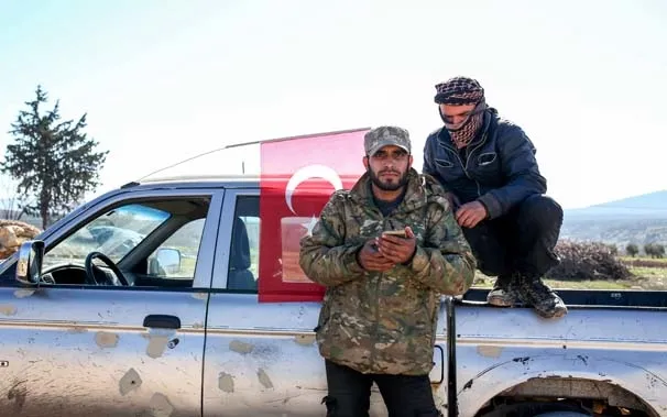 ÖSO güçleri sınırı geçti! Dikkat çeken fotoğraflar-5