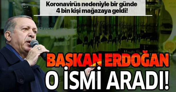 Koronavirüs kolonya satışlarını patlattı! Eyüp Sabri Tuncer fiyat artışı yapmadı! Başkan Erdoğan aradı!