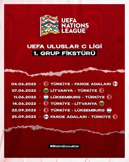 A Milli Takım'ın UEFA Uluslar Ligi'ndeki fikstürü açıklandı-2