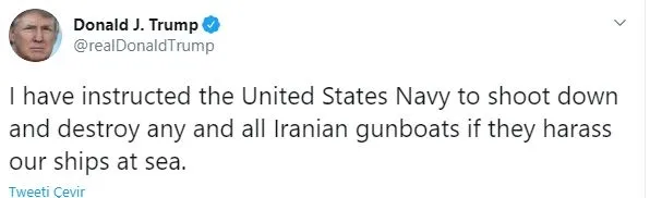 Son dakika: Trump'tan şoke eden sözler: "İran'ı vurun" talimatı verdim-1