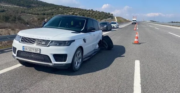 Ukrayna Rusya savaşından kaçıp Türkiye'ye gelen Ukraynalı milli futbolcu Oleksandr Yakovenko Manisa'da kaza yaptı