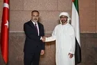Dışişleri Bakanı Hakan Fidan BAE Dışişleri Bakanı Şeyh Abdullah bin Zayid Al Nahyan ile görüştü