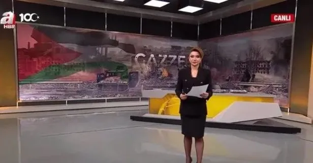 A Haber Spikeri Merve Özkan Çakaloğlu gözyaşlarına hakim olmadı: Her şey vatan için, can için, canan için...