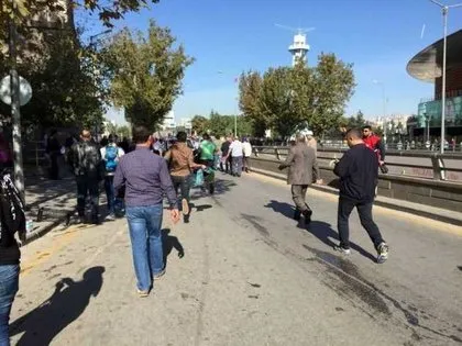 Ankara’daki patlamadan ilk görüntüler