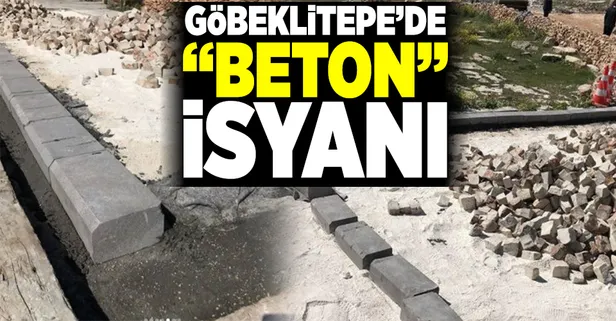 Göbeklitepe'de 'beton' isyanı