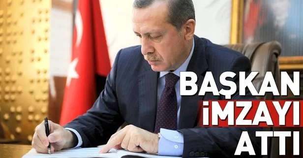 Cumhurbaşkanı Erdoğan imzaladı! Yeni kurulan üniversitelere kadro...