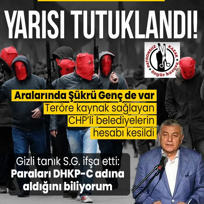 CHPli belediyelere terör soruşturması: Şükrü Genç tutuklandı