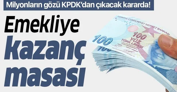 Emekliye kazanç masası